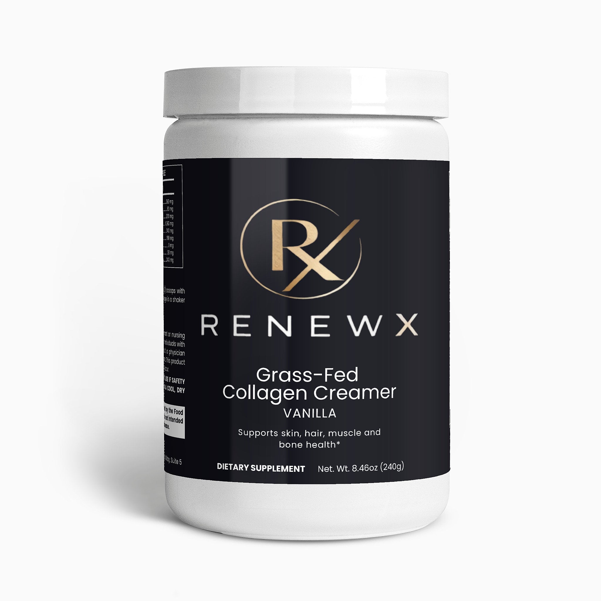 Grass-Fed Collagen Creamer (Vanilla)