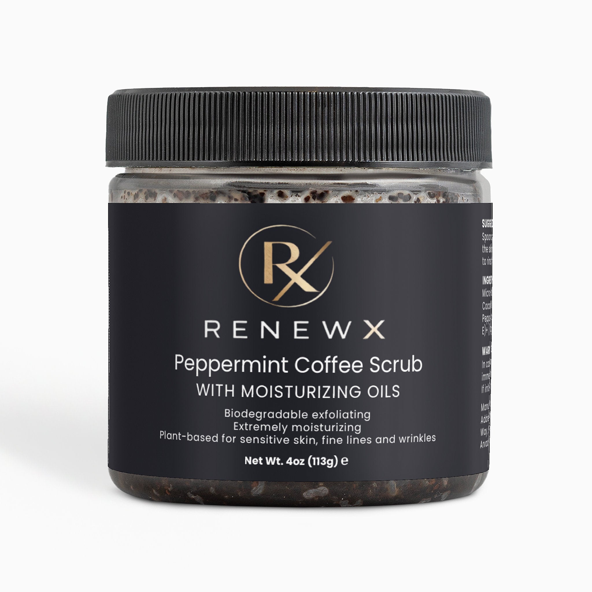 Peppermint Coffee Scrub