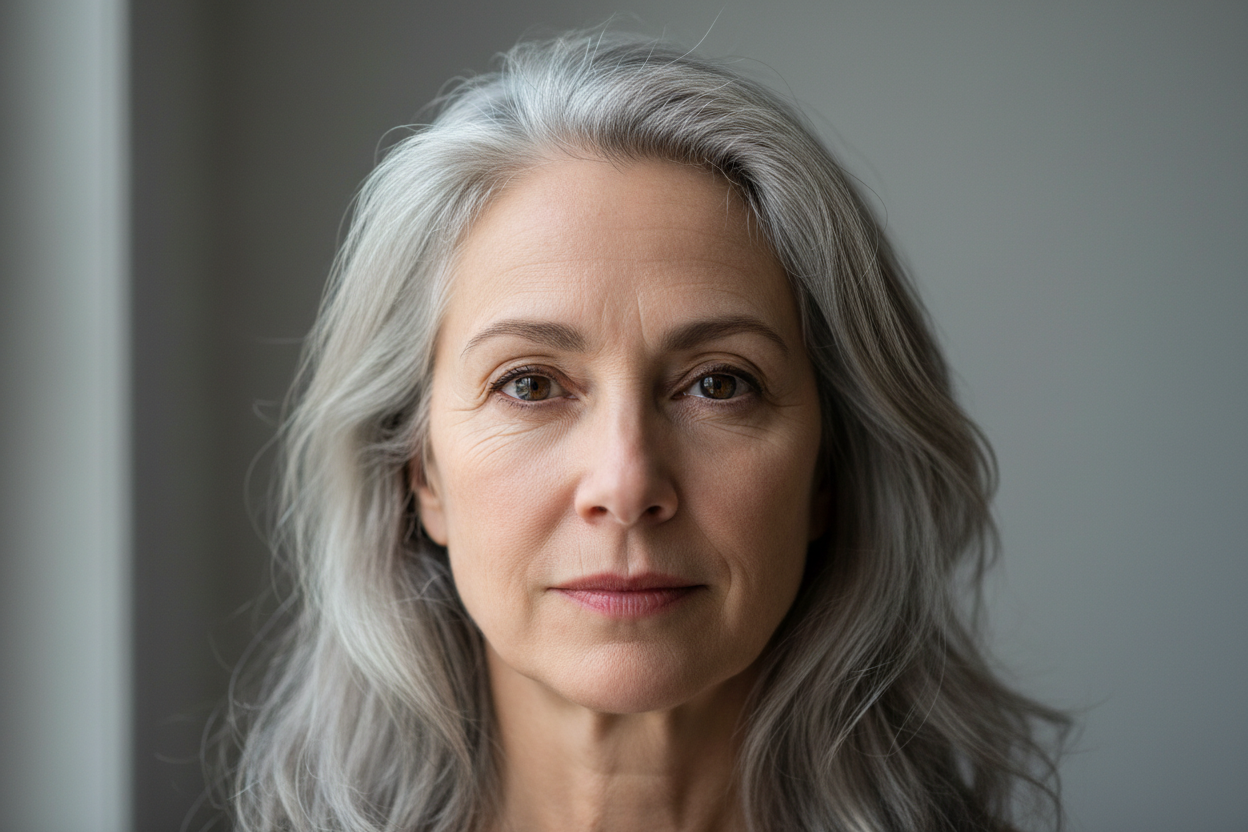 Before - Realistic textured portrait